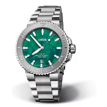   Oris x Bracenet Aquis Férfi karóra  0173377304137-0782405PEB