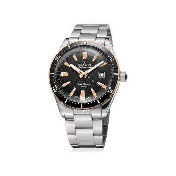 Edox Skydiver Vintage Limited Bicolor
