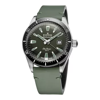   Edox 80126 3N NINV Skydiver 70's Vintage Limited Edition karóra - 600db