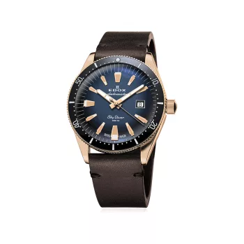 Edox Skydiver Vintage Limited Bronze