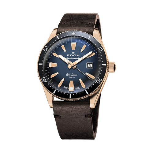 Edox Skydiver Vintage Limited Bronze