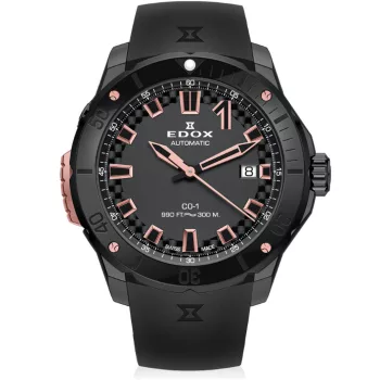 Edox CO-1 Date Automatic férfi karóra 80137-37GNR-CANR