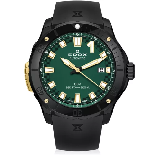 Edox CO-1 Date Automatic férfi karóra 80137-37ND-CAVD