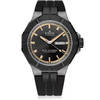Edox Delfin Day-Date Automatic karóra 88008-37GNCA-GBEI