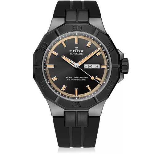 Edox Delfin Day-Date Automatic karóra 88008-37GNCA-GBEI