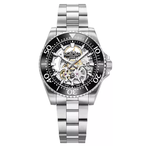 Roamer Premier Skeleton férfi automata karóra 986984 41 85 20