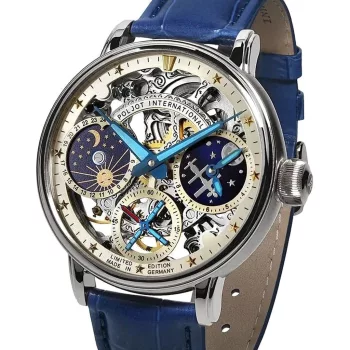   Poljot International Orbita Skeleton Dualtime férfi óra 9931.2940566