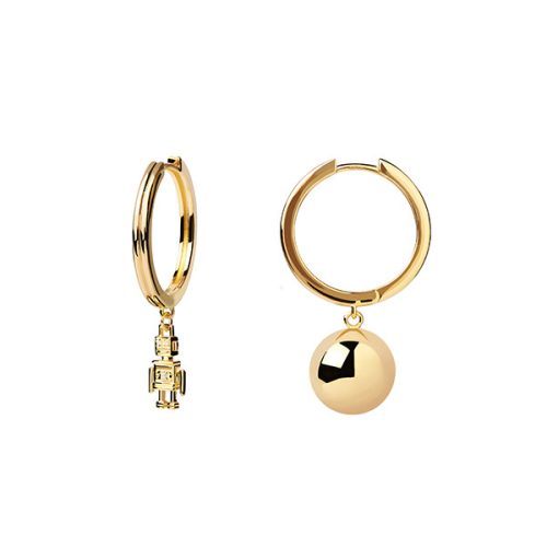 PD PAOLA SUPER FUTURE GOLD EARRINGS