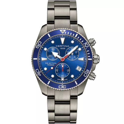 Certina DS Action Chrono titán karóra C048.417.44.041.00 