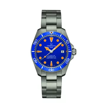   Certina DS Action Diver 38 mm Titanium Powermatic 80 karóra C048.807.44.041.00