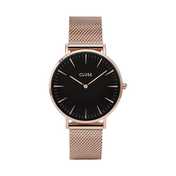 CLUSE Női karóra Cluse óra – La Bohéme: Rosegold mesh szíjas karóra | Rose