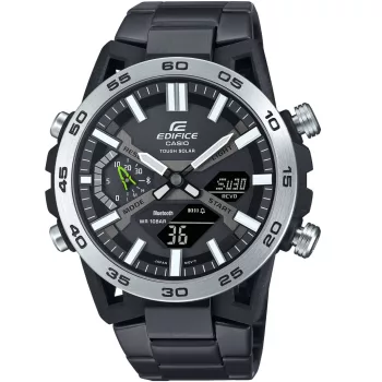   Casio Edifice Tough Solar Bluetooth Sospensione férfi karóra ECB-200DD-1AEF