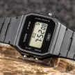 Casio Retro unisex karóra F-91WB-1A1EF