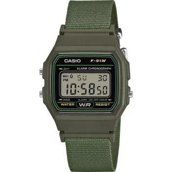 Casio Vintage unisex óra F-91WF-3AEF