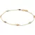 Jackie Gold Safari Chic női karkötő JKB26.655