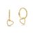 Jackie Gold arany fülbevaló JKE25.515