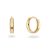 Jackie Gold arany fülbevaló JKE26.615