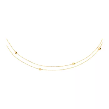 Jackie Gold női arany dupla nyaklánc JKN23.351
