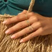 Jackie Gold arany gyűrű JKR26.612-56