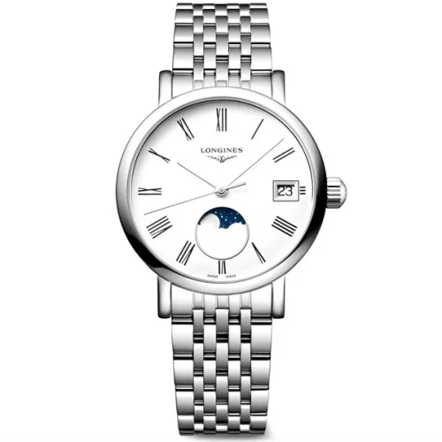 Longines Elegant Collection Moonphase női karóra L4.330.4.11.6