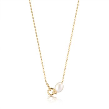 Ania Haie Gold Geometric Sparkle Pendant N053-02G