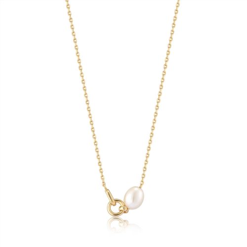 Ania Haie Gold Geometric Sparkle Pendant N053-02G