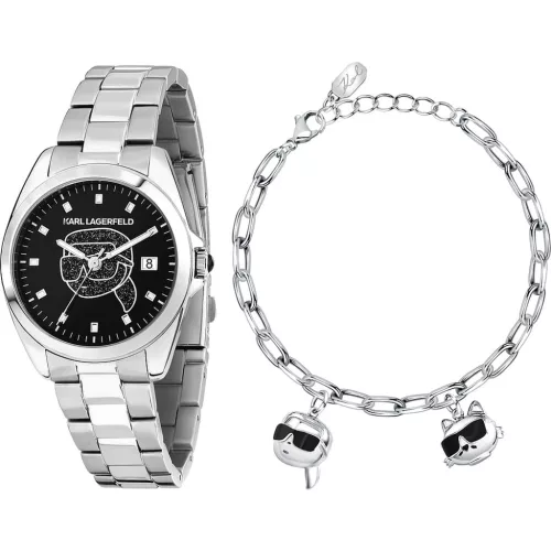 Karl Lagerfeld Round essentials női óra R0553101516