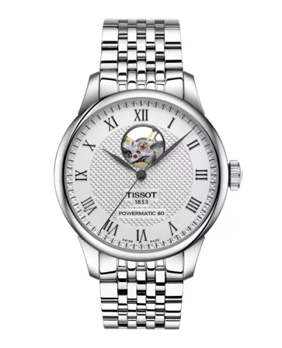 Tissot Le Locle Powermatic 80 Open Heart férfi karóra T006.407.11.033.02