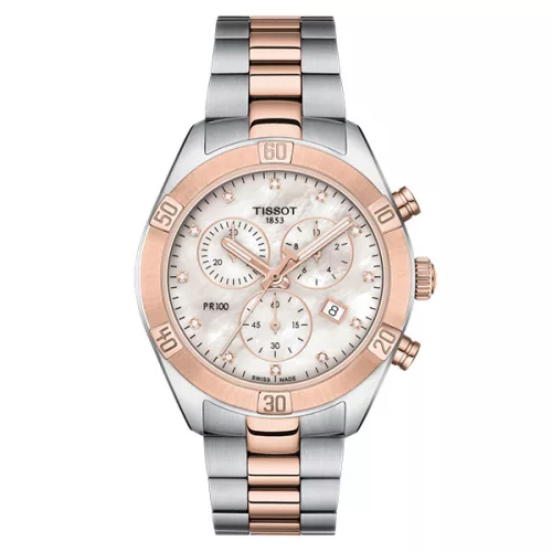 Tissot PR 100 Sport Chic Chronograph női karóra T101.917.22.116.00