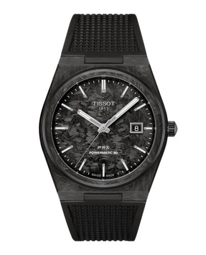 Tissot PRX Powermatic 80 Carbon 40mm karóra T137.907.97.201.00