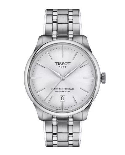 Tissot Chemin des Tourelles Powermatic 80 39 mm Unisex karóra T139.807.11.031.00
