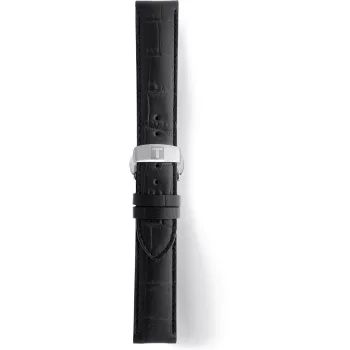 Tissot Official Fekete Bőrszíj 19 mm T852013405