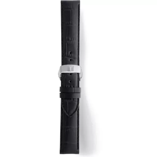 Tissot Official Fekete Bőrszíj 19 mm T852013405