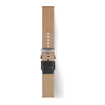 Tissot Official Bézs Textil Szíj 22 mm T852046752