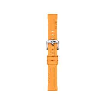   Tissot Official Narancssárga Szilikon szíj 18 mm T852047452