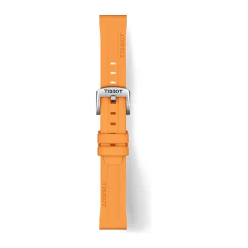   Tissot Official Narancssárga Szilikon szíj 18 mm T852047452