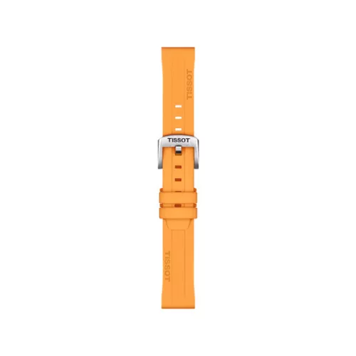 Tissot Official Narancssárga Szilikon szíj 18 mm T852047452