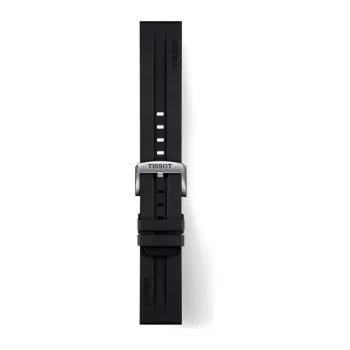Tissot Official Fekete Gumi Szíj 22 mm T852047708