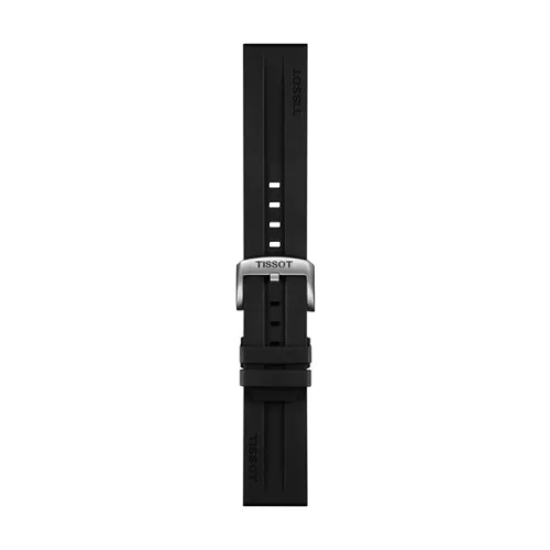 Tissot Official Fekete Gumi Szíj 22 mm T852047708