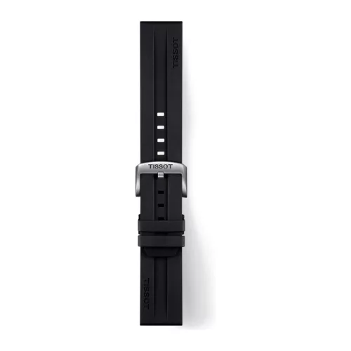 Tissot Official Fekete Gumi Szíj 22 mm T852047708