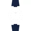 Tissot Official Kék PRX 40mm Gumi Szíj T852049050