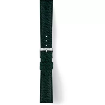 Tissot Official Sötét Zöld Bőrszíj 18 mm T852049061