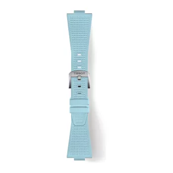 Tissot Official PRX Világos Kék Gumi Szíj T852050985