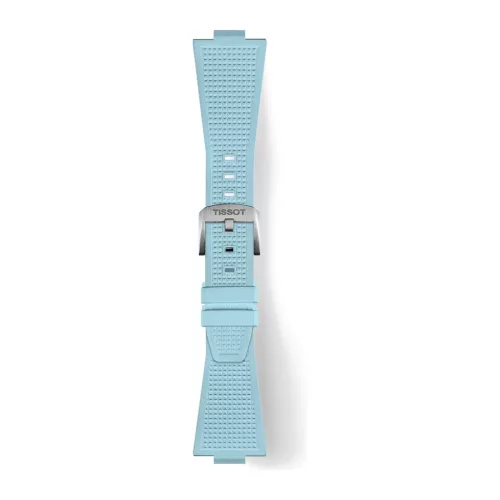 Tissot Official PRX Világos Kék Gumi Szíj T852050985