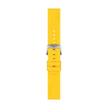 Tissot Official Sárga Szilikon szíj 22 mm T852050993