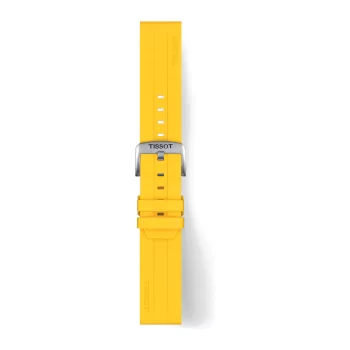 Tissot Official Sárga Szilikon szíj 22 mm T852050993
