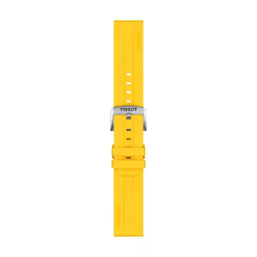 Tissot Official Sárga Szilikon szíj 22 mm T852050993