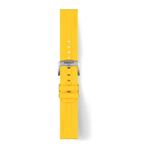 Tissot Official Sárga Szilikon szíj 22 mm T852050993