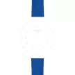 Tissot Official Kék Szilikon szíj 18 mm T852051023