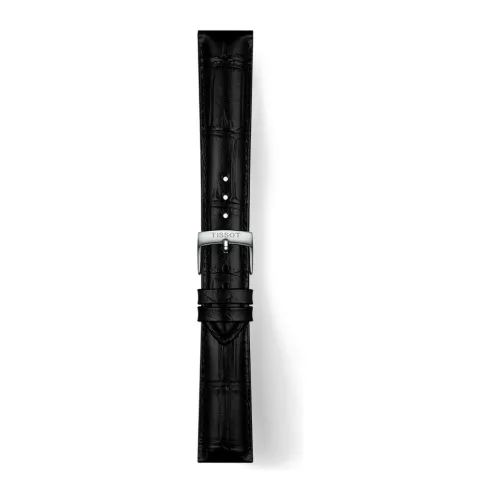 Tissot Official Fekete Bőrszíj 18 mm T852051027